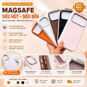 [ỐP XỊN ] Ốp Lưng Magsafe Từ Tính Họa Tiết Xoắn Chống Bẩn Chống Sốc Dành Cho iPhone 11/12/13/14/15/16/17/18 Pro ProMax